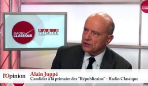 Alain Juppé: «Les policiers, il faut les soutenir»