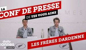 Les Frères Dardenne - La Conf de Presse (Yes Vous Aime) - EXCLUSIF DailyCannes by CANAL+