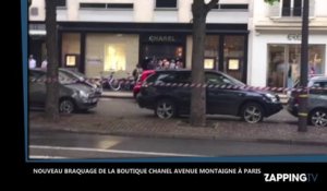 Braquage boutique Chanel à Paris : Quatre hommes armés d'un fusil à pompe et de haches (Vidéo)