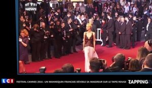 Festival Cannes 2016 : Un mannequin français dévoile son extrême maigreur (Vidéo)