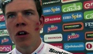 Giro 2016 - Bob Jungels : "Deuxième au Général, leader du maillot blanc, je pense qu'il y a pire"