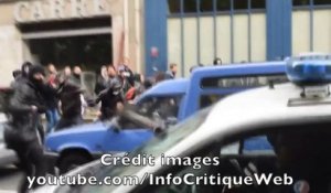 Vidéo CHOC: une voiture de police a été brûlée en plein Paris pendant une manifestation