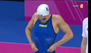 Anna Santamans  qualifiée pour les demi-finales du 50m nage libre