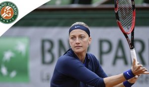Temps forts Kvitova - Kovinic Roland-Garros 2016 / 1er tour