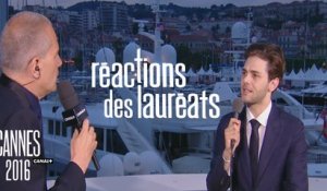 Cannes 2016 - Les réactions des lauréats - CANAL+