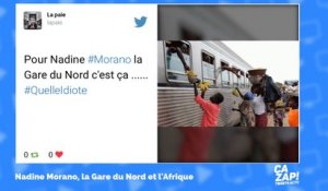 Nadine Morano compare la gare du Nord à l'Afrique : les internautes se déchaînent