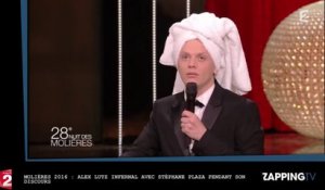 Molières 2016 : Alex Lutz infernal avec Stéphane Plaza pendant son discours (vidéo)