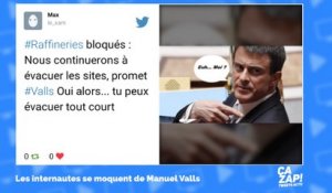 Les internautes se moquent de Manuel Valls !