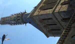 Le Mont-Saint-Michel retrouve son archange
