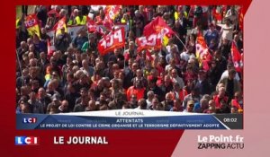 « On a fait notre 49-3, on bloque le dépôt », s’exclame un gréviste CGT du Havre.  - Zapping du 26 mai 2016