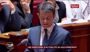 Article 2 de la loi travail Manuel Valls ira "jusqu'au bout"