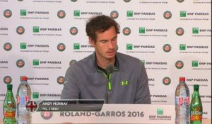 Roland-Garros - Murray : ''Beaucoup de positif dans ce match''