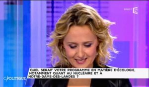 Caroline Roux a fait ses adieux hier soir a "C Politique" sur France 5