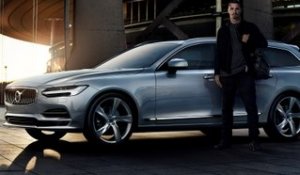 Vidéo : le nouveau Volvo V90 fait équipe avec Zlatan