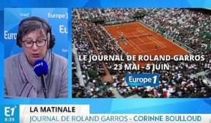 Journal de Roland-Garros : Djokovic sur le court avec un parapluie, l'image de la journée