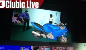 Démo Microsoft - Windows Holographic entre Hololens et un HTC Vive