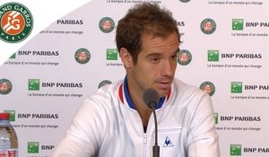 Roland-Garros 2016 - Conférence de presse: Gasquet / 1/4