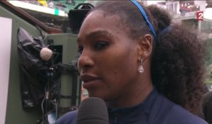 Serena Williams a bien cru qu'elle allait rentrer chez elle demain !