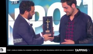 TPMP : Camille Combal élu homme à adopter, Matthieu Delormeau dépité par son classement (Vidéo)