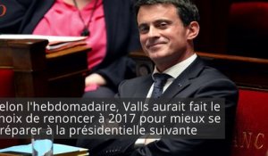 Manuel Valls pense à la présidentielle... 2022 !