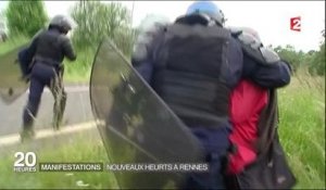 Des journalistes de France 2 frappés par la police à Rennes