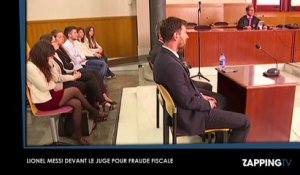 Lionel Messi au tribunal pour fraude fiscale : Les images de son audition devant le juge (Vidéo)