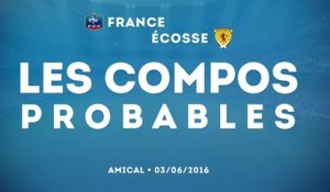 France - Ecosse : les compos probables !