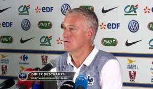 Bleus - Deschamps : "On n'est pas là pour faire de la figuration"