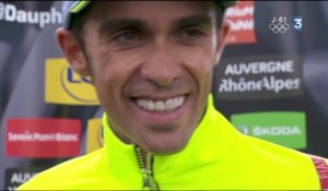 Alberto Contador : "Je ne pensais pas gagner"
