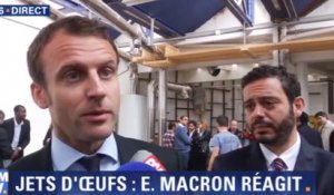 Macron dénonce «les comportements inacceptables» d'«agitateurs professionnels»
