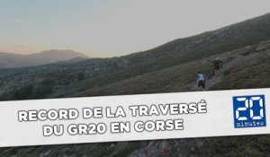 Record de la traversée du GR20 en Corse (par François D'haene)