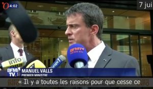 Manuel Valls se fâche et juge la grève «incompréhensible»