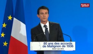 Front populaire : "Une vraie révolution pour la culture"  Manuel Valls
