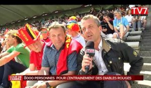 Euro 2016 : la Belgique s'entraîne à Bordeaux