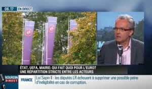 Etat, UEFA, mairie: qui fait quoi pour l'Euro?