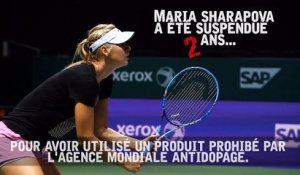 Dopage - Sharapova suspendue 2 ans