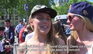 Euro-2016: la grande fan zone de la Tour Eiffel est ouverte