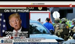 Voici la première déclaration de Donald Trump par téléphone après les attentats d'Orlando - Regardez