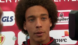 Groupe E - Witsel : "Dans l'obligation de réagir"