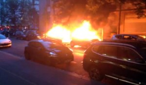 Loi Travail : émeute et Autolib incendiées en marge de la manifestation