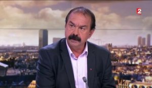 Violences dans les manifestations : Martinez rejette toute "responsabilité" de la CGT