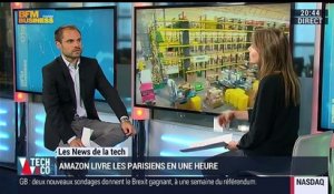 Les News de la Tech: Amazon livre les Parisiens en une heure - 16/06