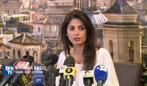 Rome: la populiste Virginia Raggi élue maire, "un moment historique fondamental"