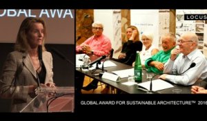 Lauréats du Global Award for Sustainable Architecture 2016