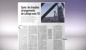 Le cimentier Lafarge serait "complice d'arrangements" avec le groupe État Islamique en Syrie - Le 21/06/2016 à 16h58