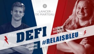 Défi #Relaisbleu n°6 | Alexandra Tavernier & Christophe Lemaitre