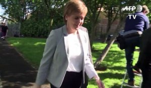 Référendum: La Première ministre écossaise a voté (2)