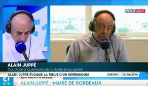 Brexit – Alain Juppé réagit à la sortie du Royaume-Uni de l’Union Européenne