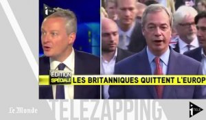 Le zapping des réactions des politiques français au Brexit