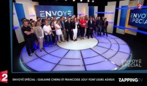 Envoyé Spécial : Guilaine Chenu et Françoise Joly émues, elles font leurs adieux (Vidéo)